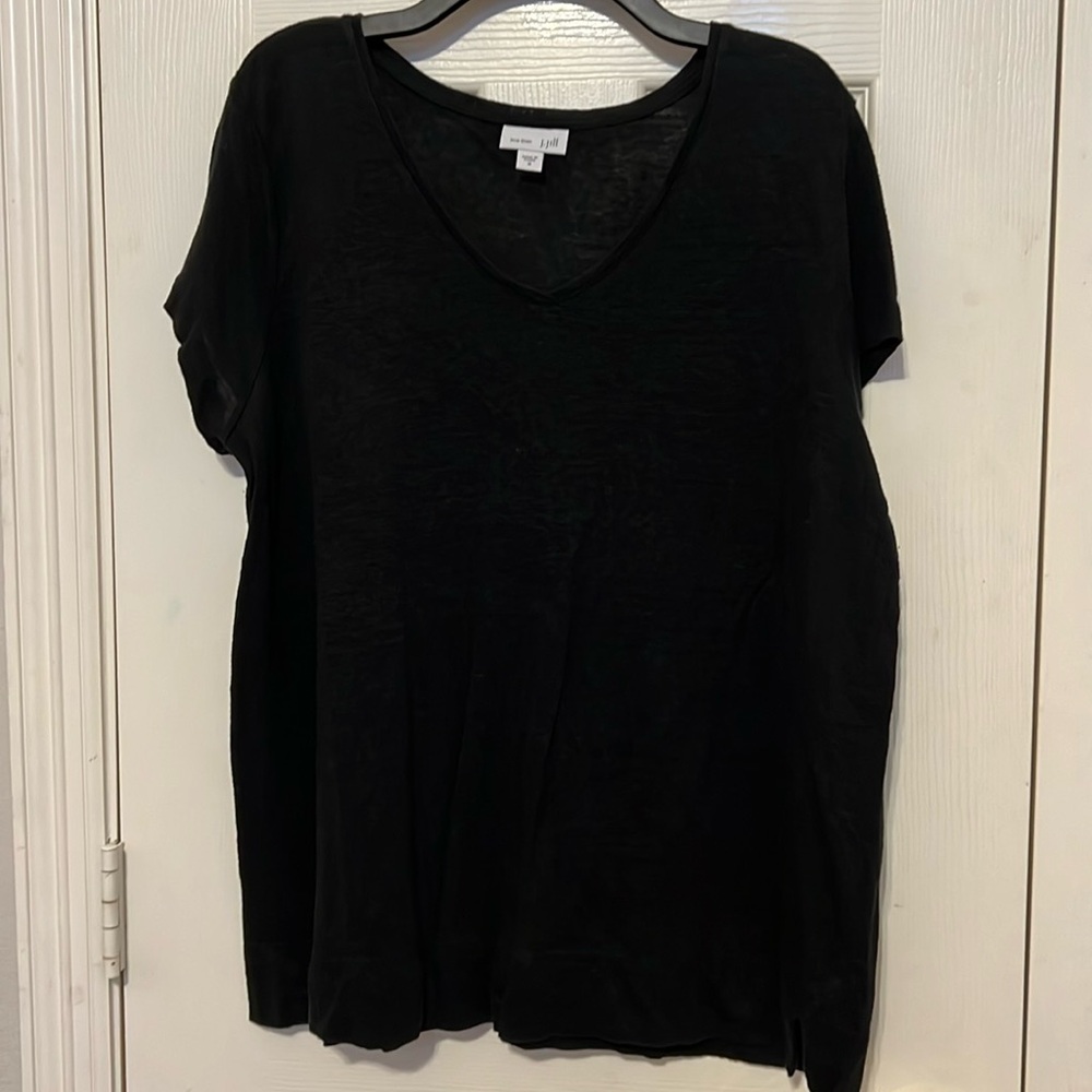 J Jill linen t shirt